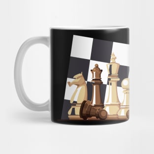 Chess board Mug